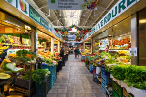 Mercat de Santa Catalina -Ein Blick in die Markthalle